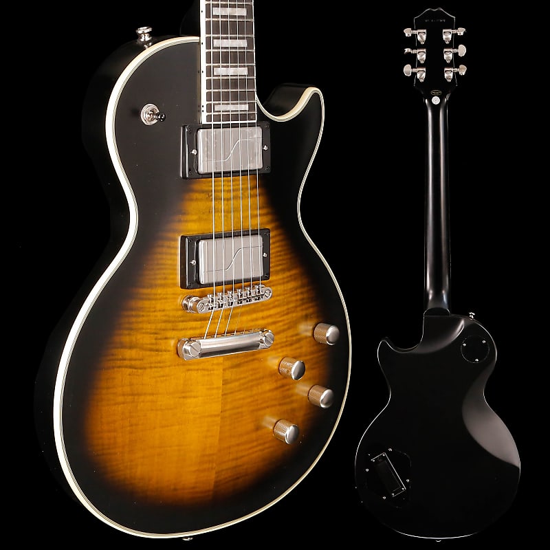Epiphone Les Paul Prophecy, Olive Tiger Aged Gloss image 1