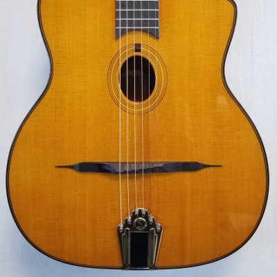 Gitane DG-255 Oval Hole 14 Fret Neck Joint Professional Gypsy Jazz Guitar, w/Gig Bag 2023 image 8