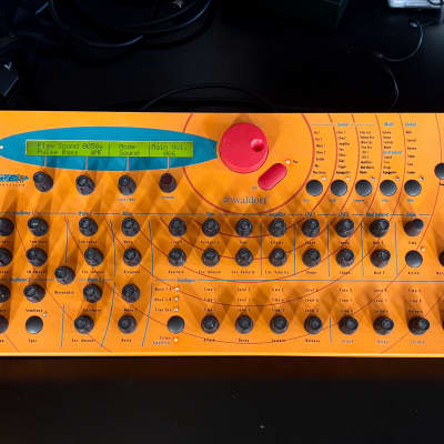 Waldorf Microwave XT Rackmount Wavetable Synthesizer 1998 - Orange