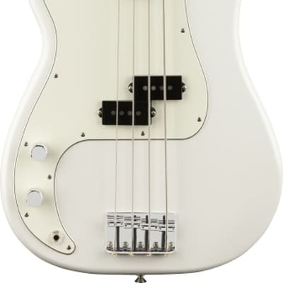 Fender Player Precision Left-Handed Bass Pau Ferro FB, Polar White image 2