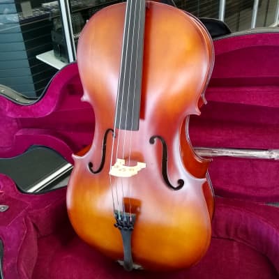 Vienna Strings 1/4 Cello - Walnut Shaded Finish image 3