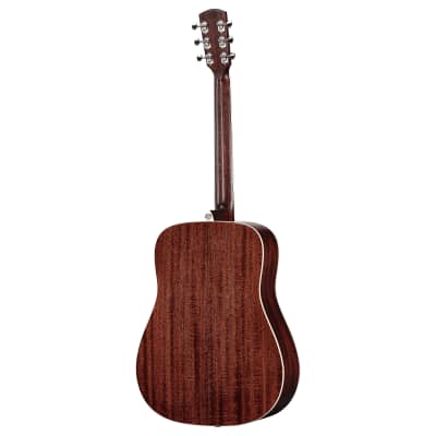 Alvarez MD60e Herringbone Masterworks Dreadnought Guitar, Acoustic Electric 2024 - Natural Gloss image 8