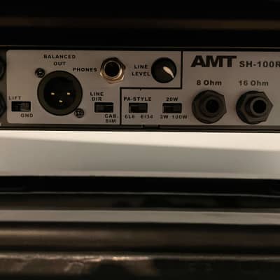 AMT SH-100, 100 Watt, 4-Channel, Solid State Amp, 1U Rack, with Case image 8