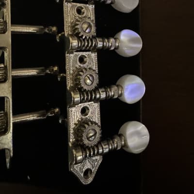 Schaller MNI3 Mandolin Tuners 592 NI A-Style - Pearloid image 2