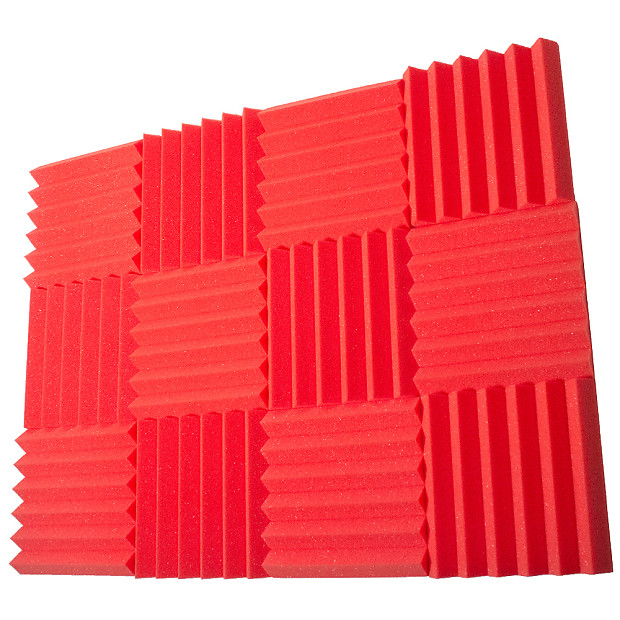 Seismic Audio SA-FMDM2-12Pack 2x12x12" Studio Acoustic Foam Sheets (12-Pack) image 1