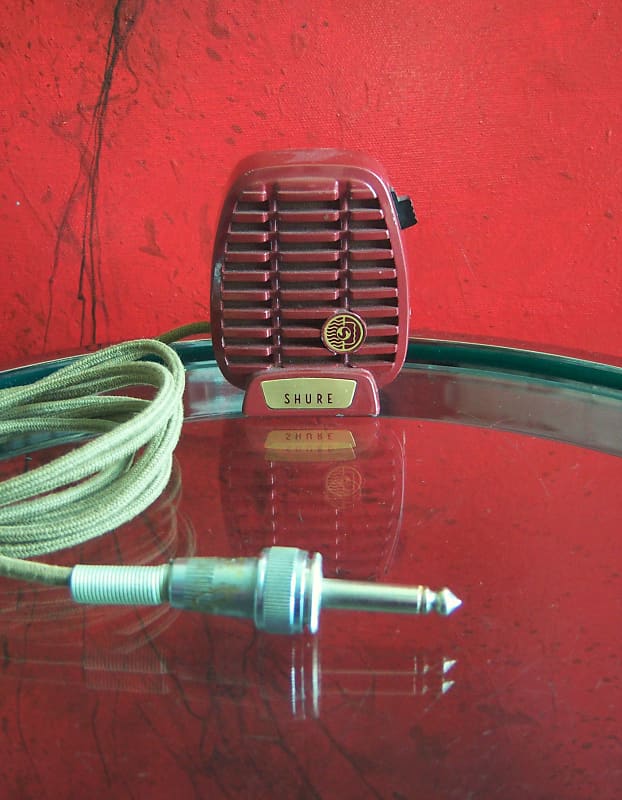 Vintage 1950's Shure 710S 1950's crystal microphone original | Reverb