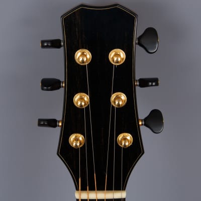 2009 Kent Hamblin SJ Mahogany / German Acoustic Guitar w/ Highlander Pickup image 9