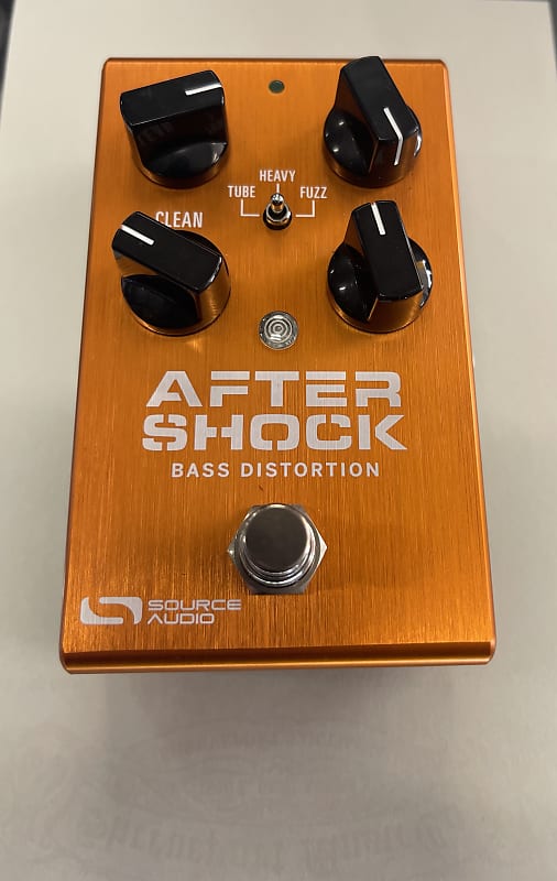 Source Audio Aftershock Bass Distortion 2010s - Orange | Reverb