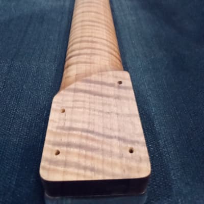 Master Grade Roasted Flamed Maple Neck for T 2022 Natural Roasted Maple Oil Finish image 8