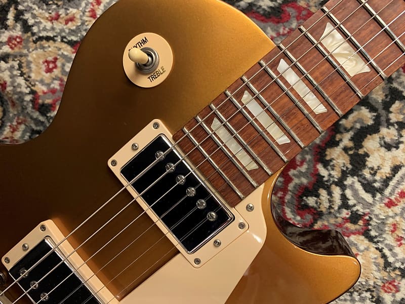 Gibson Les Paul Studio 2013 - Gold Top [GSB019] | Reverb Canada