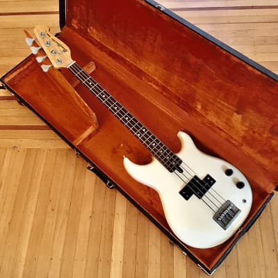 Yamaha Broad-Bass VI c 1980s White original vintage MIJ bb