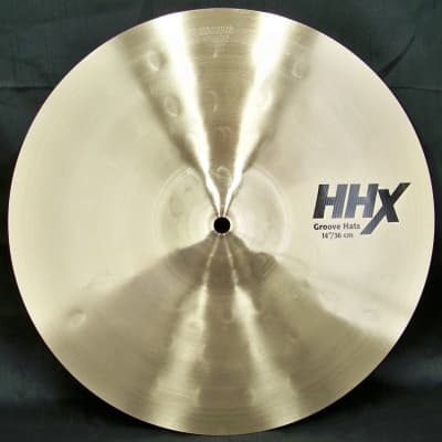 Sabian HHX 14” Groove Hi Hat Cymbals/Natural Model # 11489XN/New w-Warranty image 2