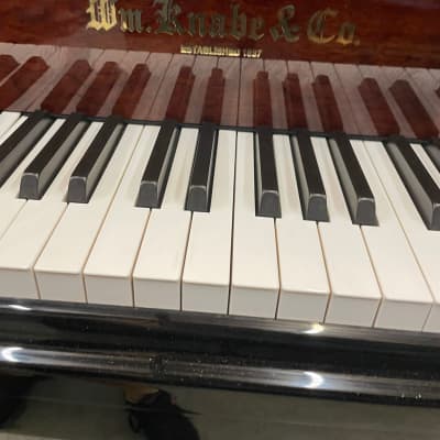 Baby grand piano Knabe size 5’4”, year 2014 image 8