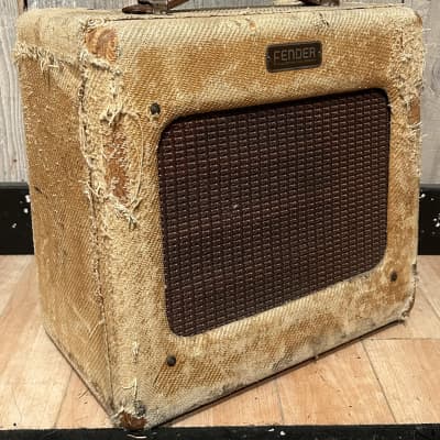 1951 Fender Princeton 5A2 TV Front 4-Watt 1x8" Guitar Combo Tweed, Legendary Piece of Gear From The Dawn of Fender! image 2