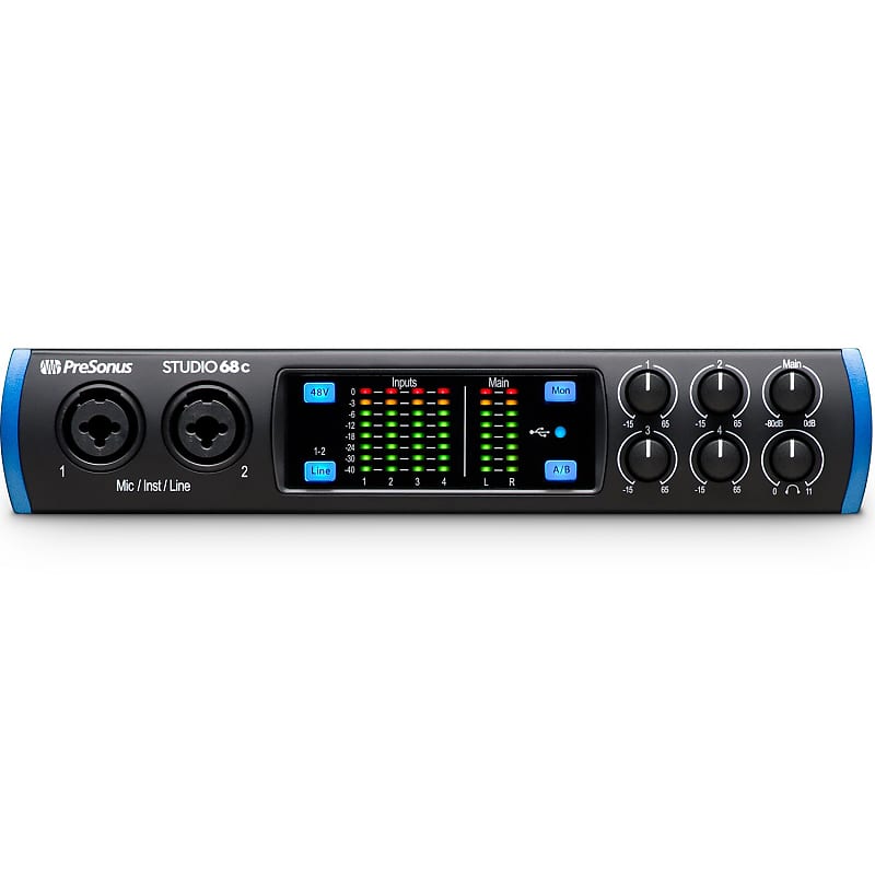 PreSonus Studio 68C 6x6 USB-C Audio / MIDI Interface image 1