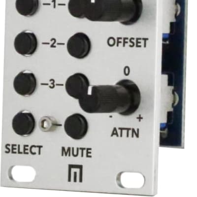Malekko Quad VCA Voltage Controlled Amplifier Eurorack - Silver image 2