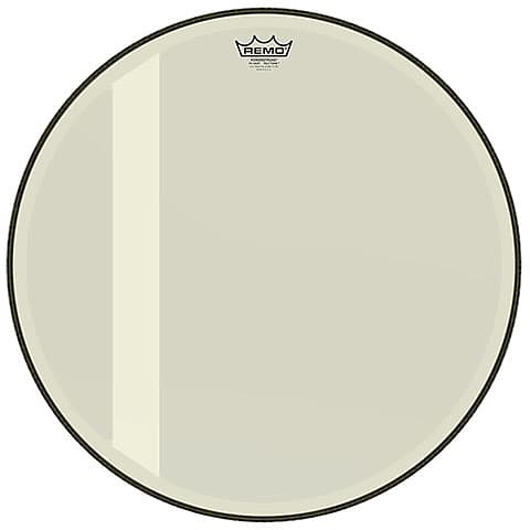 Remo Powerstroke 3 Felt Tone Hazy 20" Bass Drum Head image 1
