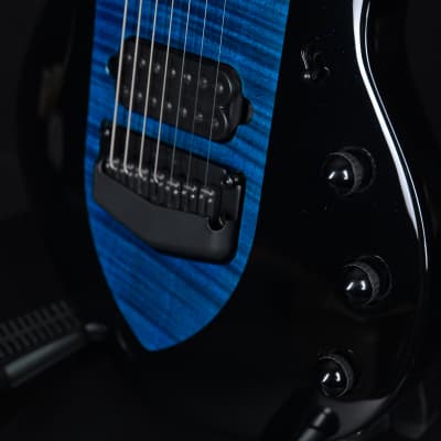 Ernie Ball Music Man Majesty 7-String Electric Guitar Okelani Blue (M017877) image 8