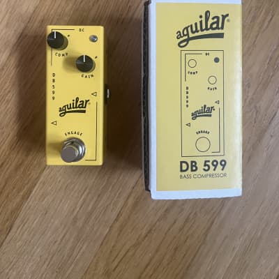 Reverb.com listing, price, conditions, and images for aguilar-db-599-bass-compressor-pedal