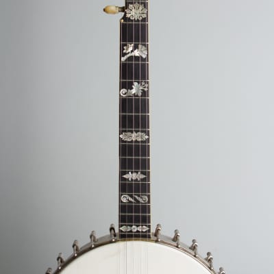 Fairbanks  Whyte Laydie # 7 5 String Banjo (1907), ser. #24019, original black hard shell case. image 8
