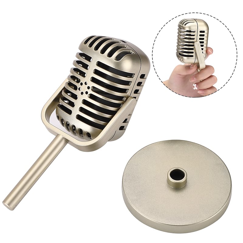 high quality prop vintage fake microphone