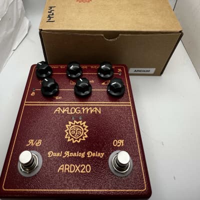 Analog Man ARDX20 Dual Analog Delay Pedal