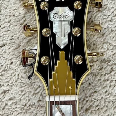 D'Angelico Excel DC Semi-Hollow Viola Finish Electric Guitar w/Case DAEDCVIOGS image 6