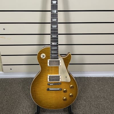 Gibson 59' Les Paul Standard Reissue Murphy Lab Heavy Aged Green Lemon Fade 2023 for sale