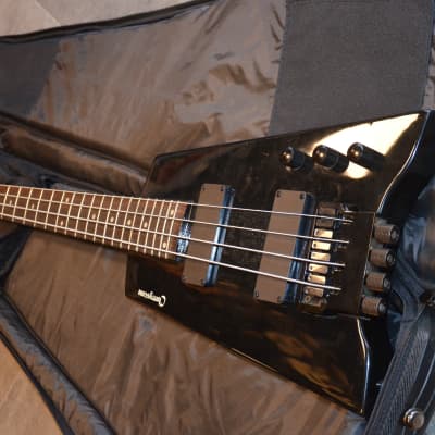 Steinberger-style CHERRYSTONE MPM Headless Bass WB1 * long scale with a fat tone * somes with a Warwick soft case for sale
