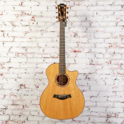 Taylor - C14ce Custom Grand Auditorium - Acoustic-Electric Guitar - Maple/Sitka - w/ Brown Taylor Deluxe Hardshell Case - x3124 image 2