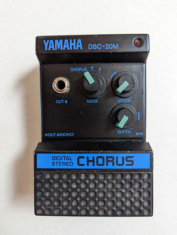 Yamaha DSC 20M Digital Stereo Chorus Pedal Reverb