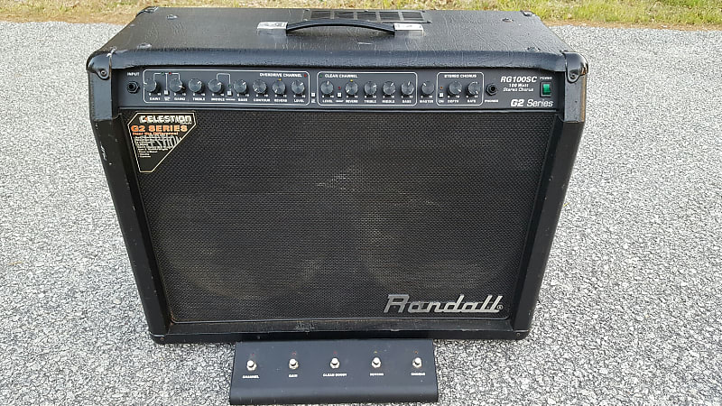 Randall RG100SC Stereo Chorus 2-Channel 100-Watt 2x12