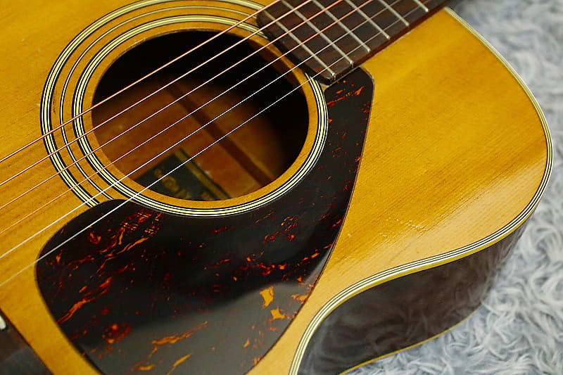 1974 made Vintage Acoustic Guitar Yamaha FG-200F Rare Black 1974 made Vintage Acoustic Guitar Yamaha FG-200F Rare Black