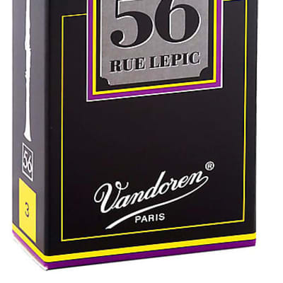 Vandoren 56 Rue Lepic Bb Clarinet Reeds Strength 3 (Box of 10) image 2