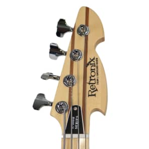 2013 Retronix R-800B Electric Bass Metallic Purple image 5
