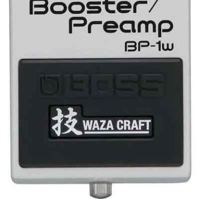 【美品】BOSS BP-1w Booster/Preamp Boss BP-1W Waza Craft Booster + Preamp Pedal - Perfect Circuit