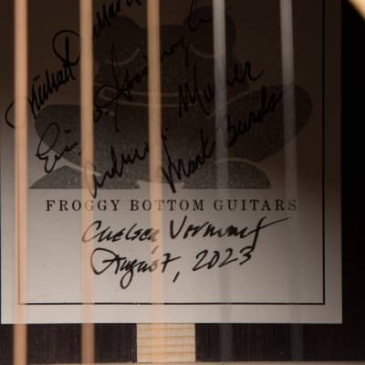 Froggy Bottom Model C Deluxe - German Spruce & Indian Rosewood 2023 image 20