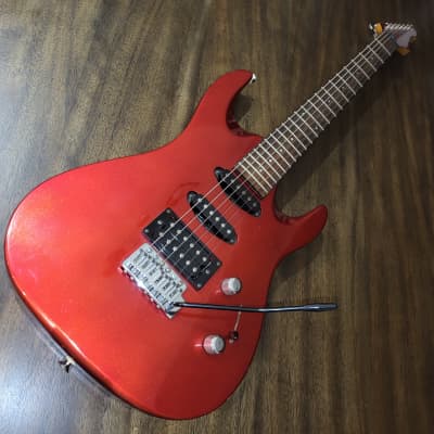 Aria Pro II Guitar, Maga Series, MA-30, 1990's, Metallic Cherry