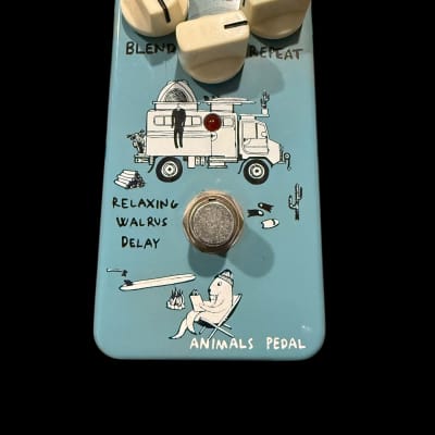 Reverb.com listing, price, conditions, and images for animals-pedal-relaxing-walrus-delay