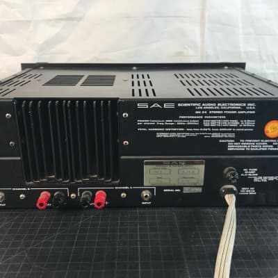 SAE MK 2400 Power Amplifier | Reverb