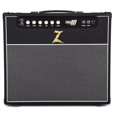 Dr. Z MAZ 18 Jr. MK.II NR 1x12 LT Combo Black w/Salt & Pepper Grill image 1