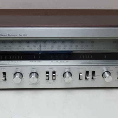 TECHNICS SA-505 RECEIVER WORKS PERFECT SERVICED RECAPPED + LED'S A+ CONDITION image 3