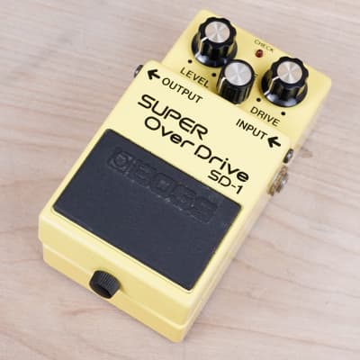 最新作得価80年代？　Super Over Drive SD-1 製造番号不明 オーバードライブ