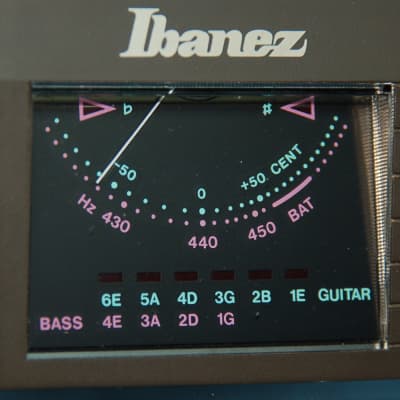IBANEZ Digital Auto Tuner DAT6 from 1980's Dark Gray image 3