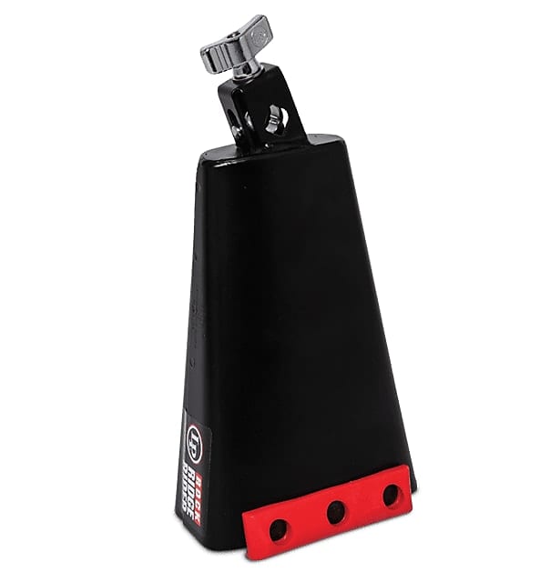 LatinPercussion LP008-N Ridge Rider Cowbell 8in 1/2in Mount Black image 1