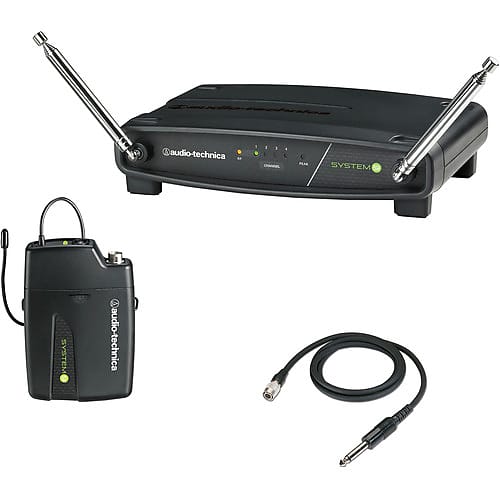 Audio-Technica ATW-901A/G System 9 VHF Wireless Unipak System With AT-GcW Guitar/Instrument Cable image 1