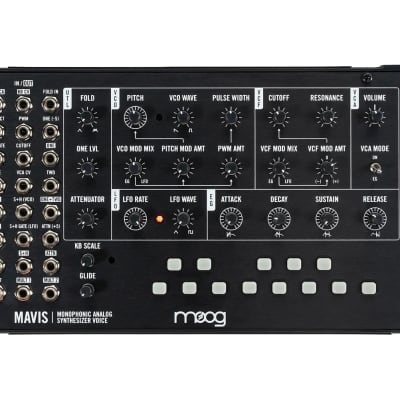 Moog Mavis Semi-modular Analog Synthesizer Kit and Eurorack Module - 44HP image 1