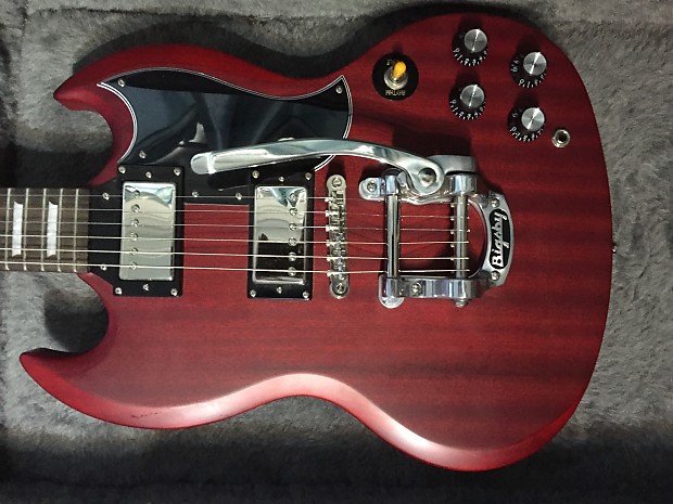 epiphone sg 400 pro ビグスビー 2014 Epiphone G-400 SG Pro Left Handed Cherry w/ Bigsby