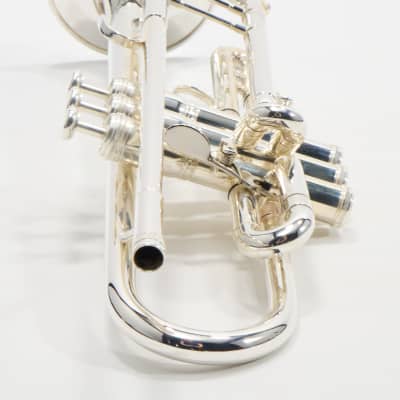 King Model 2055T 'Silver Flair' Intermediate Bb Trumpet SN 658768 OPEN BOX image 16