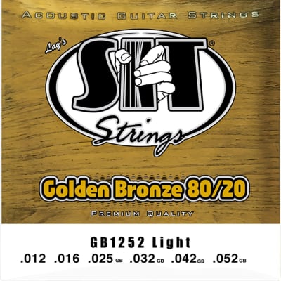 S.I.T. String GB1252 Light 80/20 Bronze Acoustic Guitar String image 2